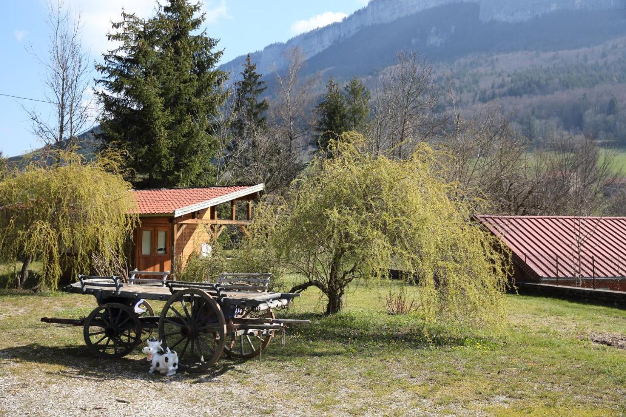 Chalet Du Camping La Porte St Martin Saint-Martin-en-Vercors Εξωτερικό φωτογραφία