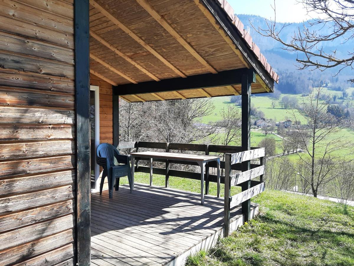Chalet Du Camping La Porte St Martin Saint-Martin-en-Vercors Εξωτερικό φωτογραφία